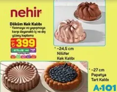 NEHİR DÖKÜM KEK KALIBI